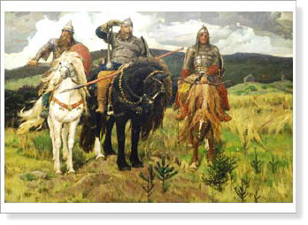 Moscow Tours: The Three Bogatiry